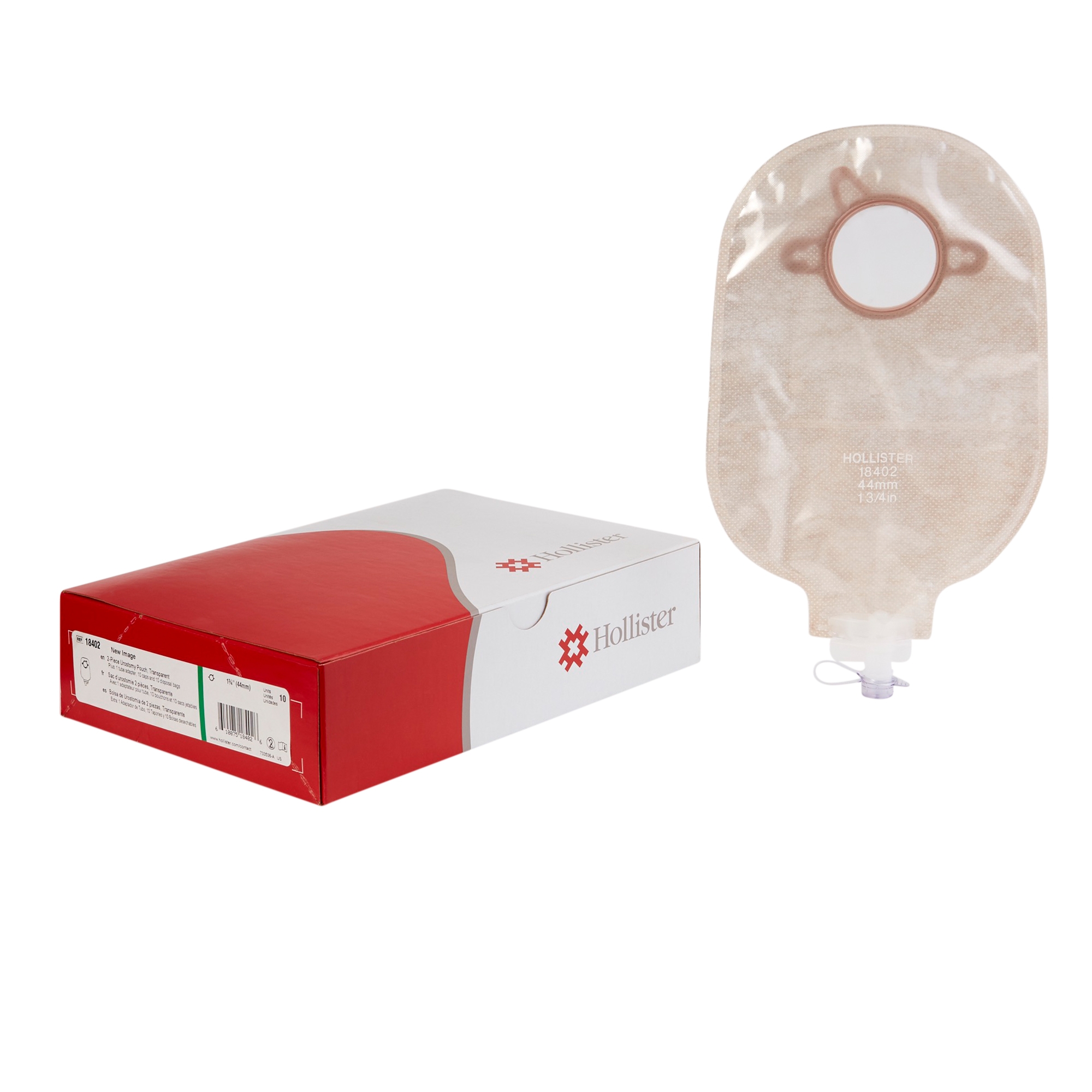 Urostomy Pouch New Image™ Two-Piece System 9 Inch - McKesson