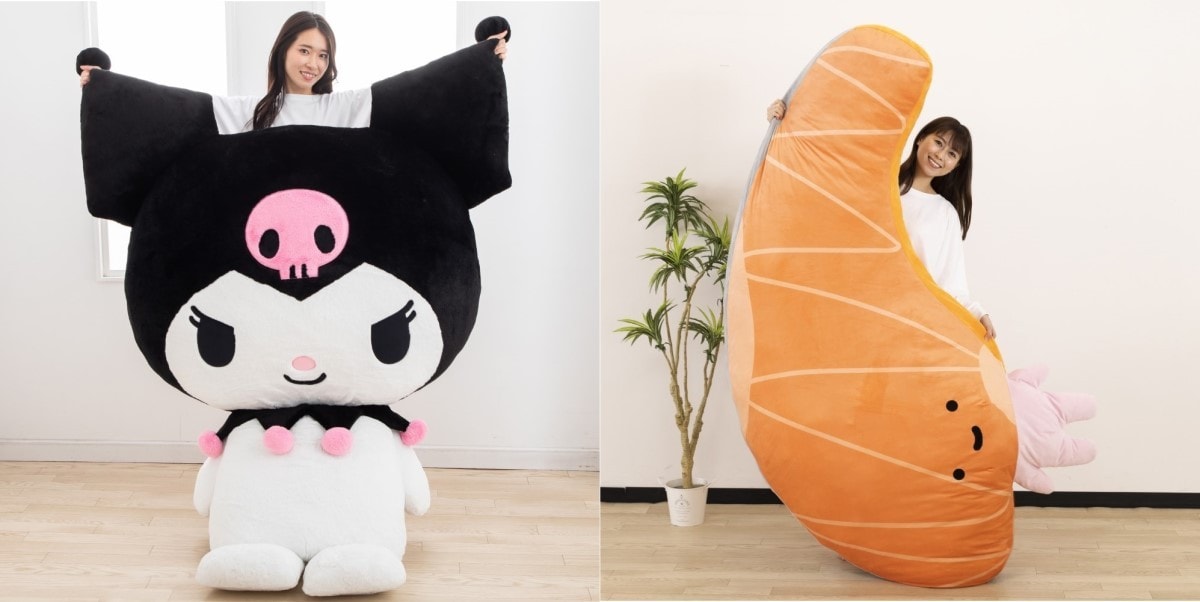 サンリオ人気キャラの“超BIG”ぬいぐるみが登場！ 全長約2メートルの