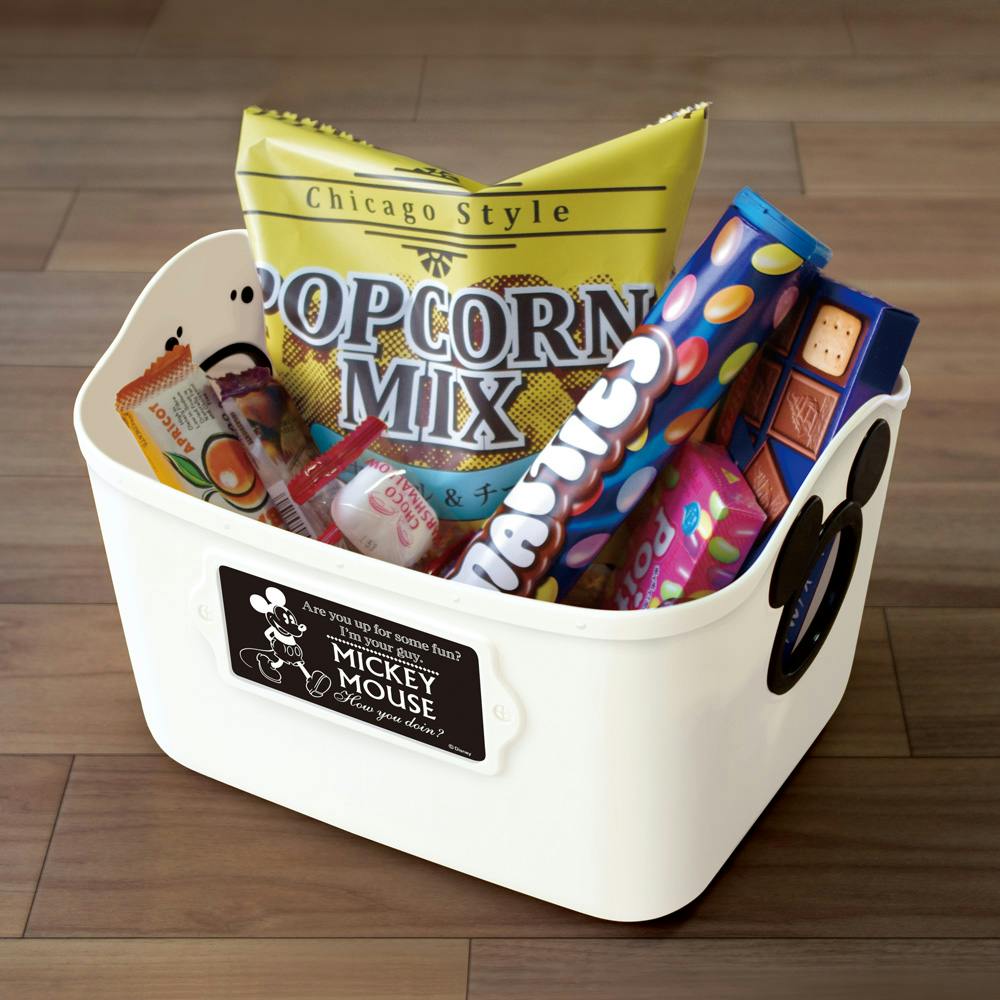 錦化成 ミッキーマウスミニやわらかバケツ (幅)25(奥行)19(高さ)16cm