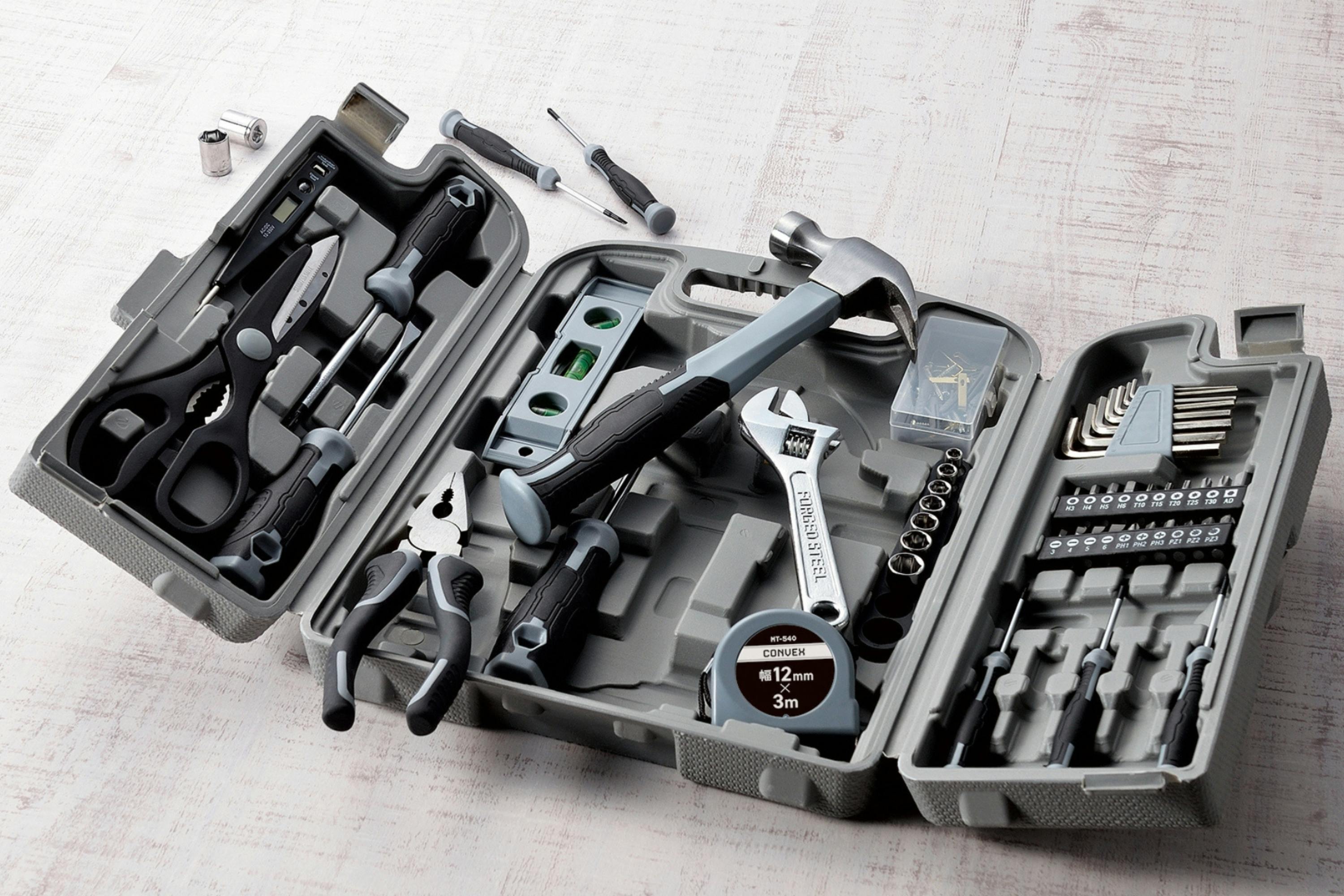 TAKAGI マイツールズ54PCS MT-540 工具セット 作業工具 家具組み立て