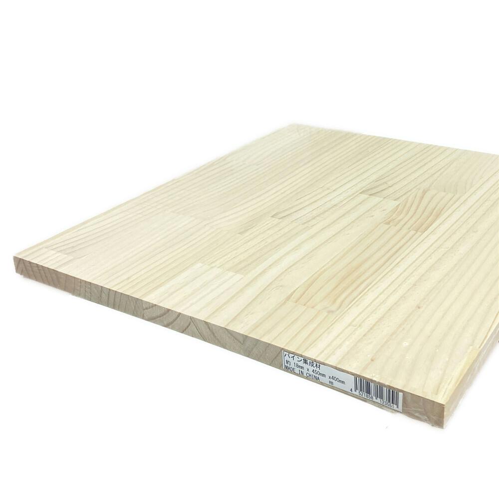 パイン集成材 幅400mm 長さ450mm 厚さ18mm | 木材 通販