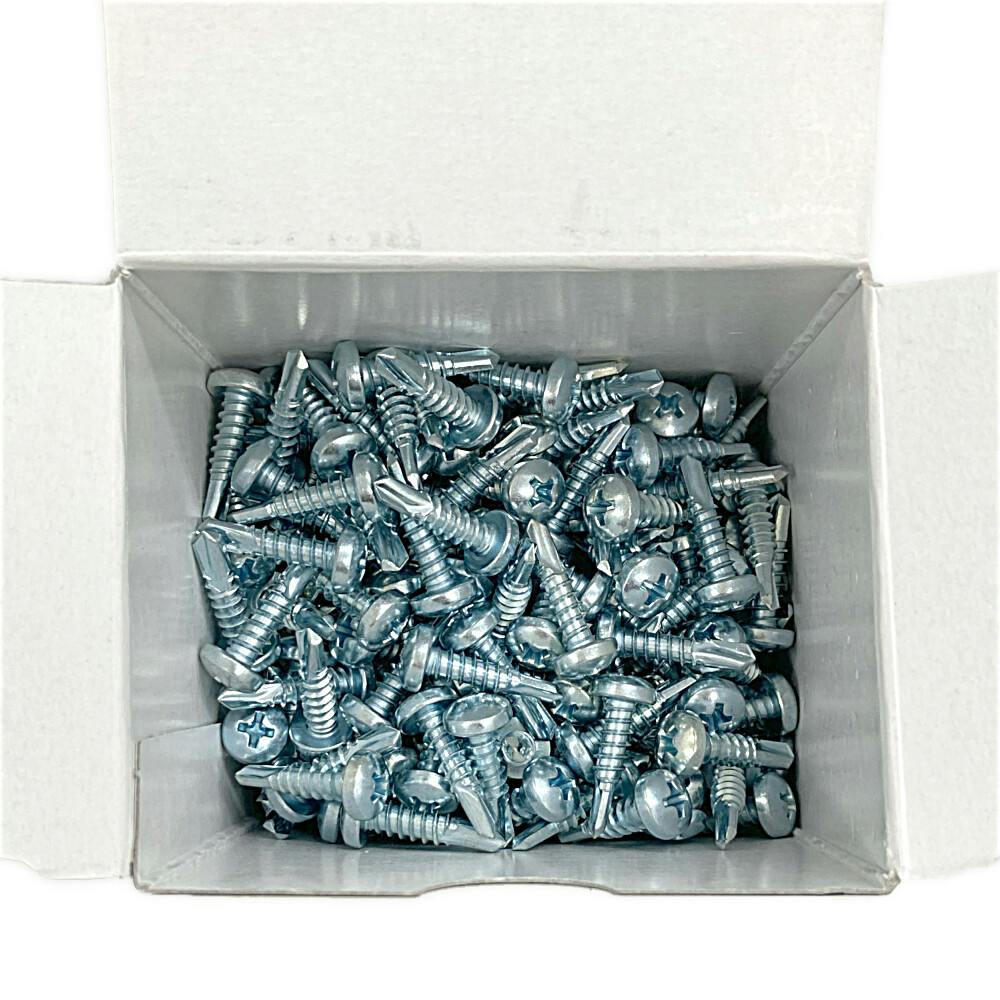 刃JIS ドリルねじ 三価ユニクロ ナベ頭 4.8×19mm 250本 | ねじ・くぎ