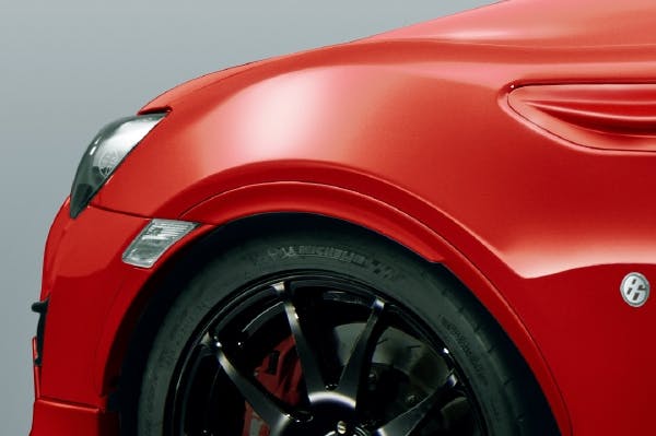 TRD 86 ZN6 後期 フェンダーエクステンションA 素地 MS315-18005-NP