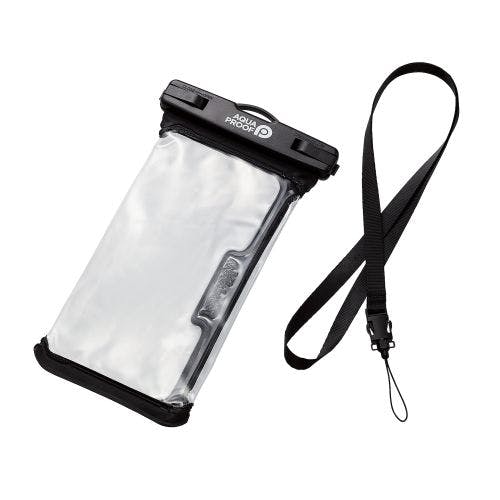 スマホ防水ケース ( ケース ×1 ネックストラップ ×1) 立体構造