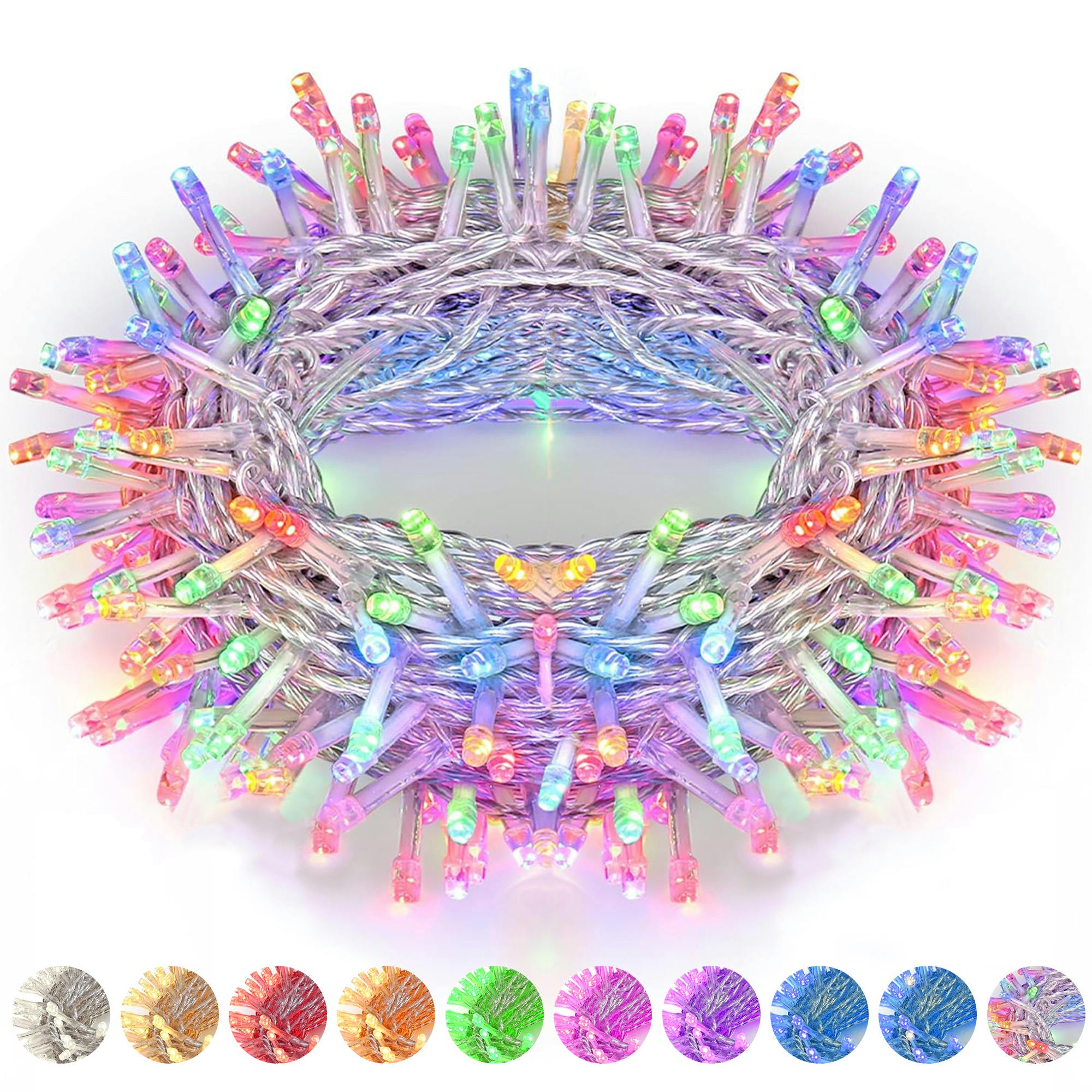 KOZUMUWAN イルミネーションライト クリスマスライト ストレート 定番