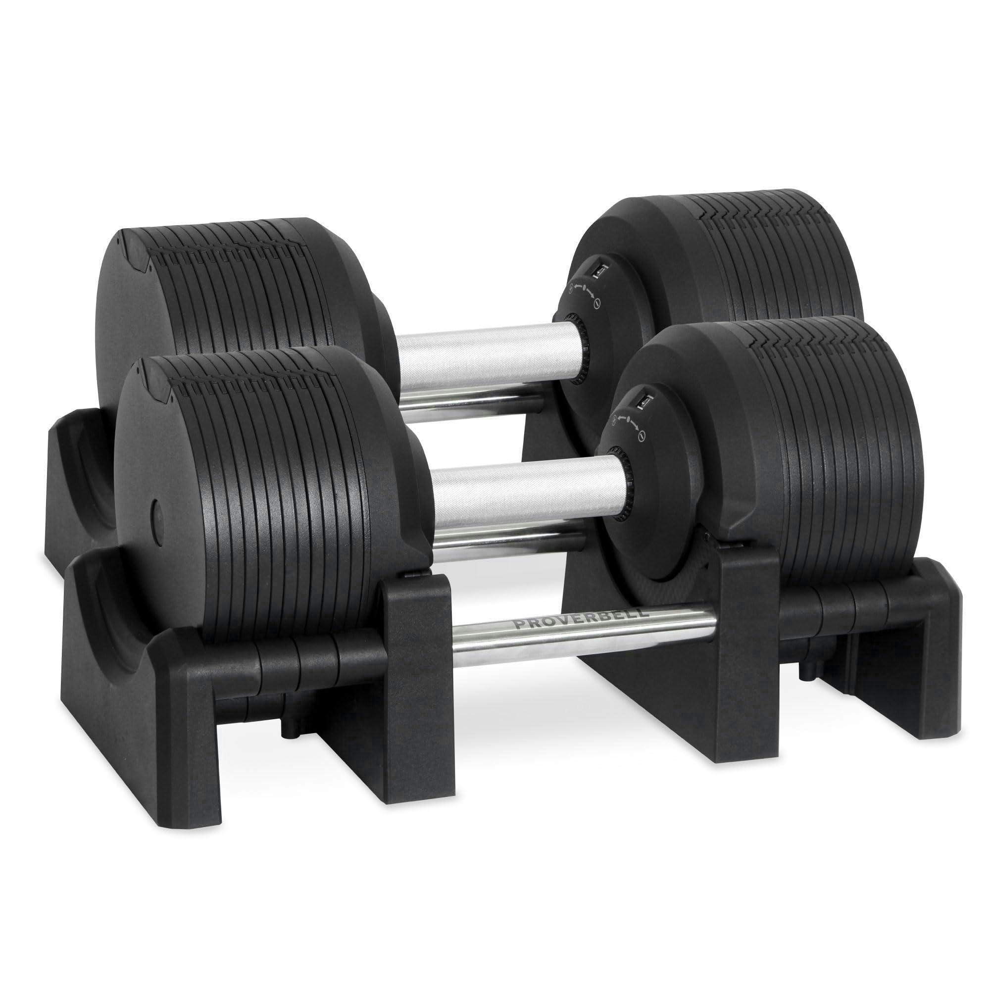 プロバーベル 41.5kg 1.5kg刻み ブラック 2個 PROVERBELL ダンベル