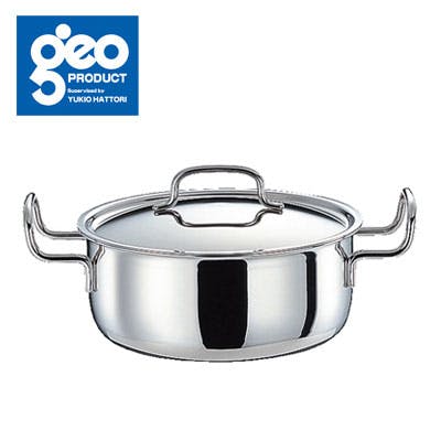 ジオプロダクト ポトフ鍋 22cm 5L 全面7層構造 宮崎製作所 GEO-22PF
