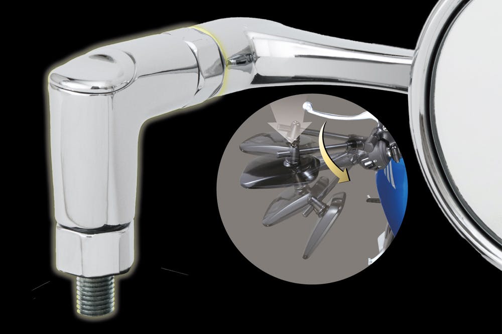 TANAX タナックス リュートミラー 10mm (メッキ) APE-101-10 | 通販
