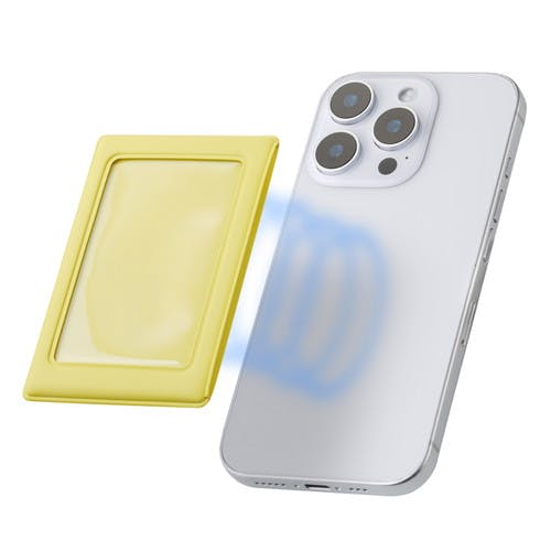 チェキ用フォトフレーム マグネット式 instax mini film用 MagSafe装着