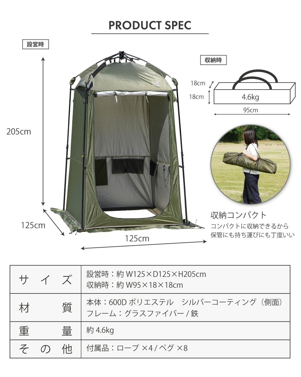 FUTURE FOX 防災テント 簡易トイレ テント 災害用 コンパクト