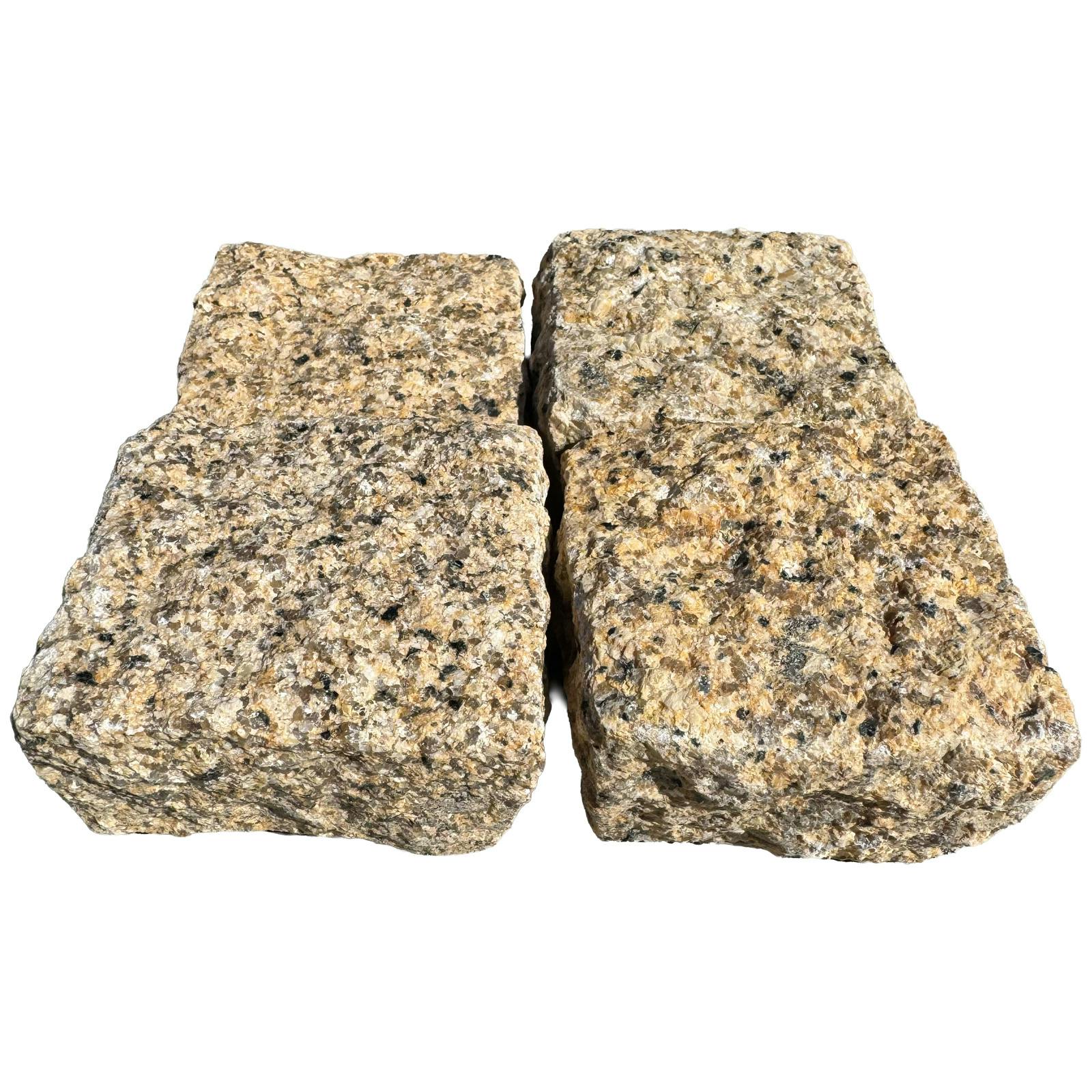 TAIKOH ピンコロ 錆御影 半丁 (9×9×4.5cm) 30個セット ベトナム | 庭園