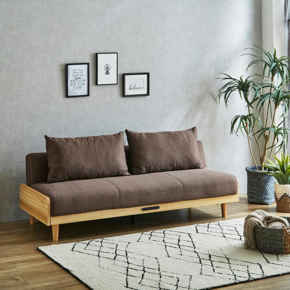 後藤家具物産 ナチュラルでモダンなソファーベッド！ バフィンSO-BFN