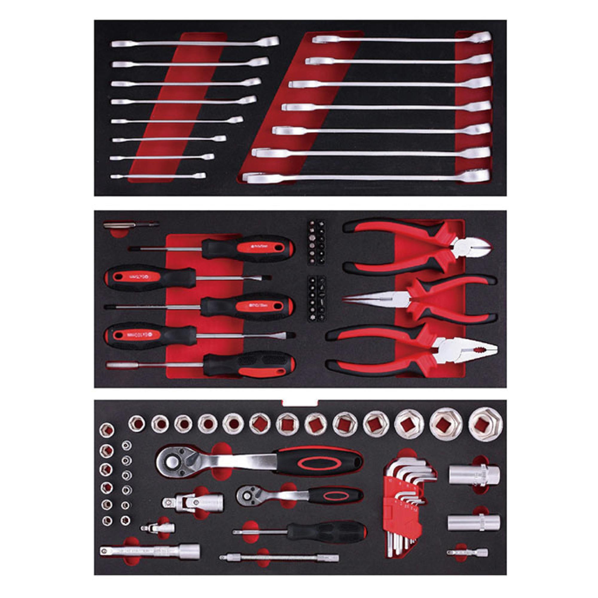 BIGRED 工具セット (92点) TRGW00092 ツールセット 引き出し 工具 整備