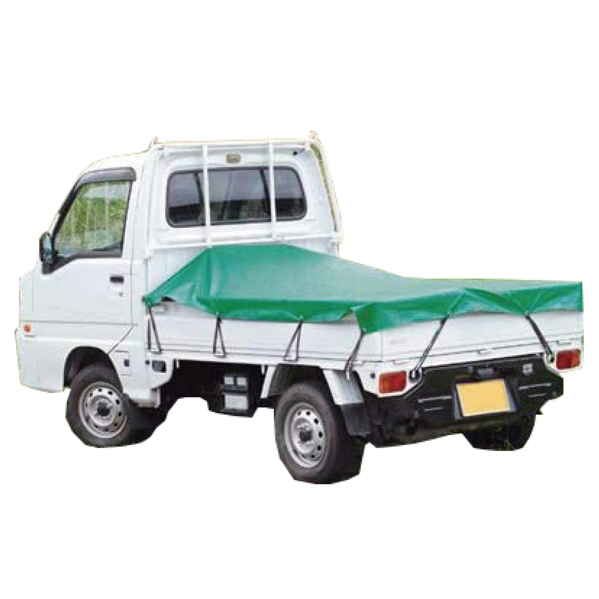 レックス エステル帆布製トラックシート 1号 (軽トラック用 ) SS7372