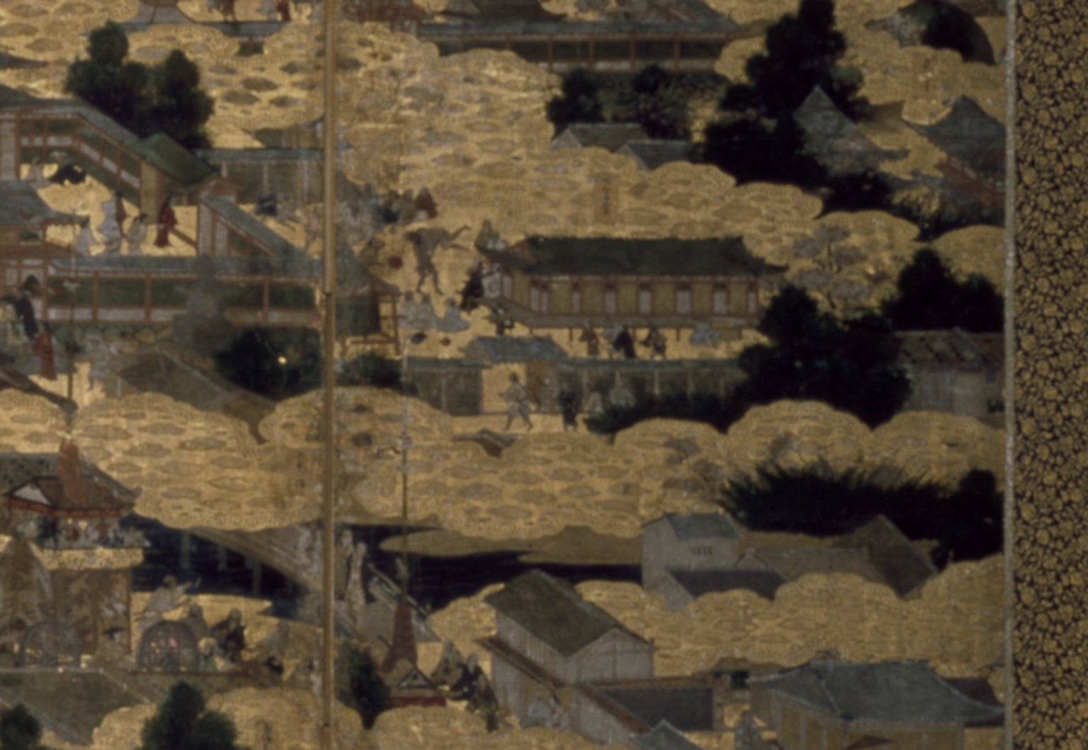 Views In and Around Kyoto (Rakuchu rakugai zu) · Brooklyn Museum