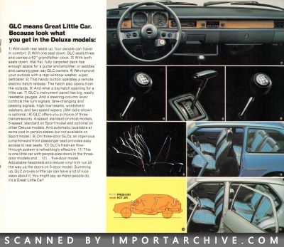 1978 Mazda GLC Brochure - ImportArchive