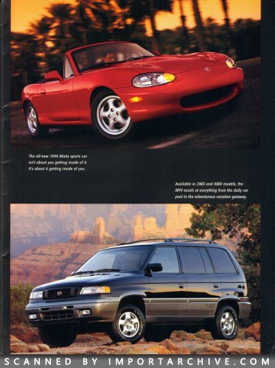 1998 Mazda Full Lineup Brochure (Late Version) - ImportArchive