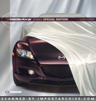 2005 Mazda RX-8 Brochure (Shinka Special Edition) - ImportArchive