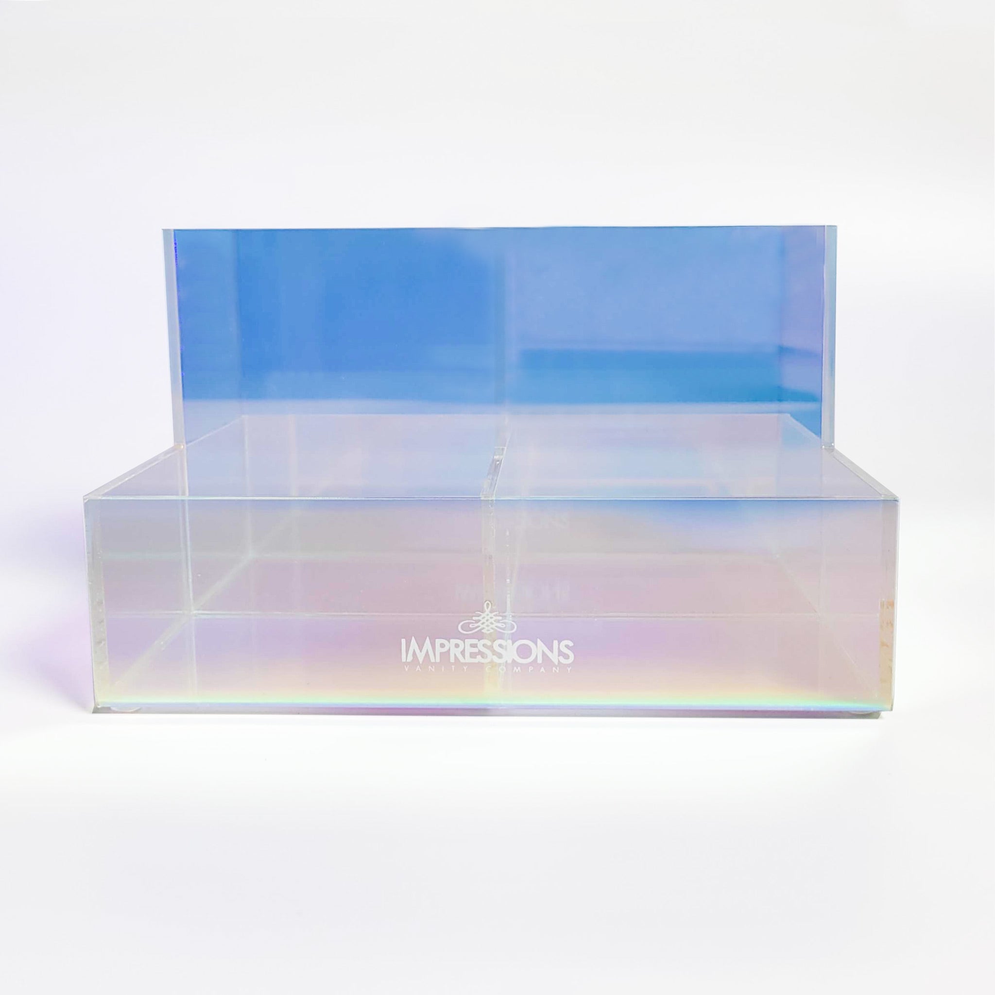 PRISMA MULTI-USE 4-COMPARTMENT ACRYLIC ORGANIZER • Impressions