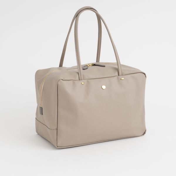 Neutral Gray/ジェーン ミニボストンバッグ -軽くて丈夫、雨の日も