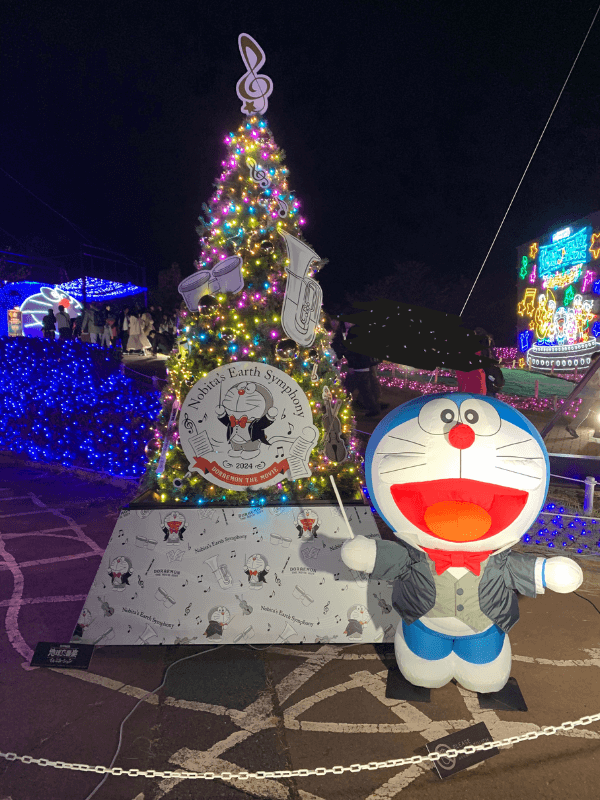 5月12日まで開催！さがみ湖イルミリオン映画ドラえもん「のび太の地球