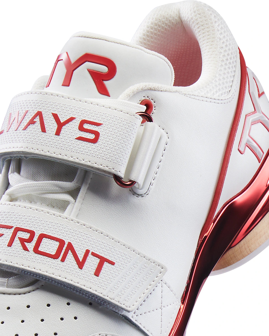 TYR TYRFORCE Elite Carbon Lifter White/Red – Inner Strength Products