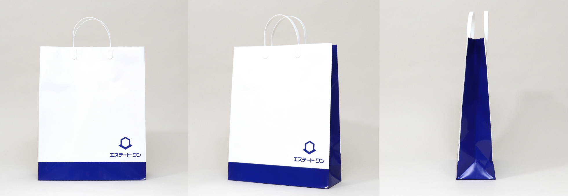 不動産会社様の紙袋製作事例｜井上紙袋 オリジナル紙袋・オーダー