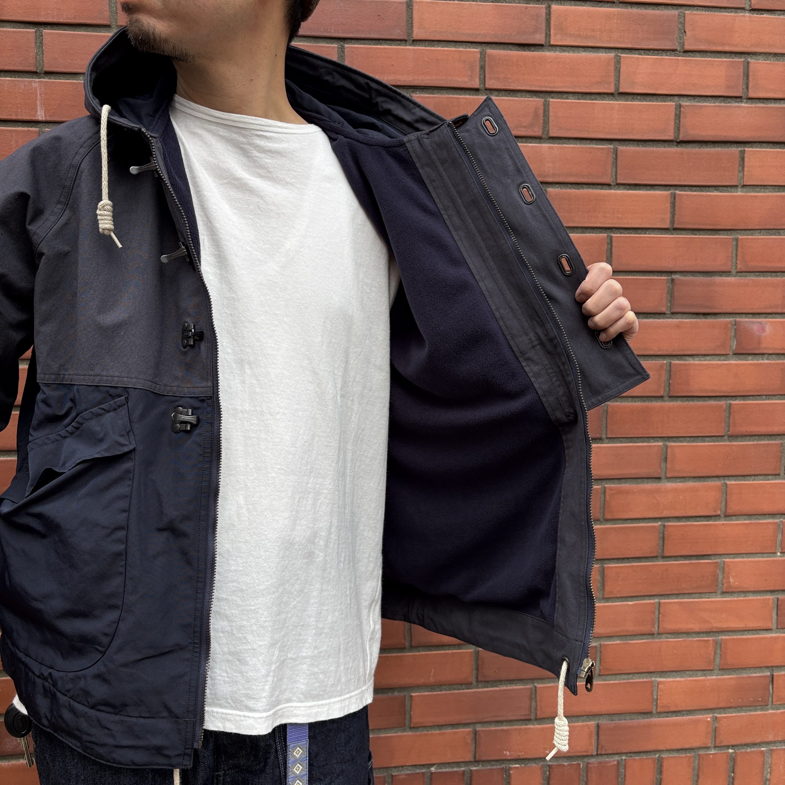 Nigel Cabourn DECK JACKET – HALFTEX | INDIGO BLUE