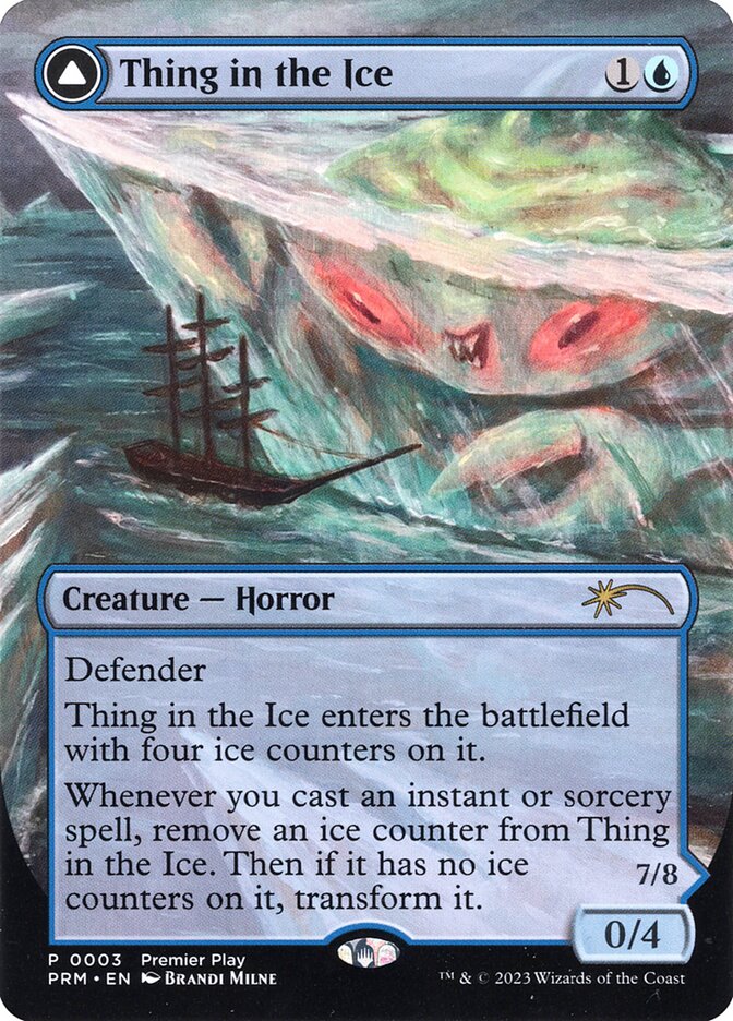 Thing in the Ice / Awoken Horror - Blue – Infinity Flux