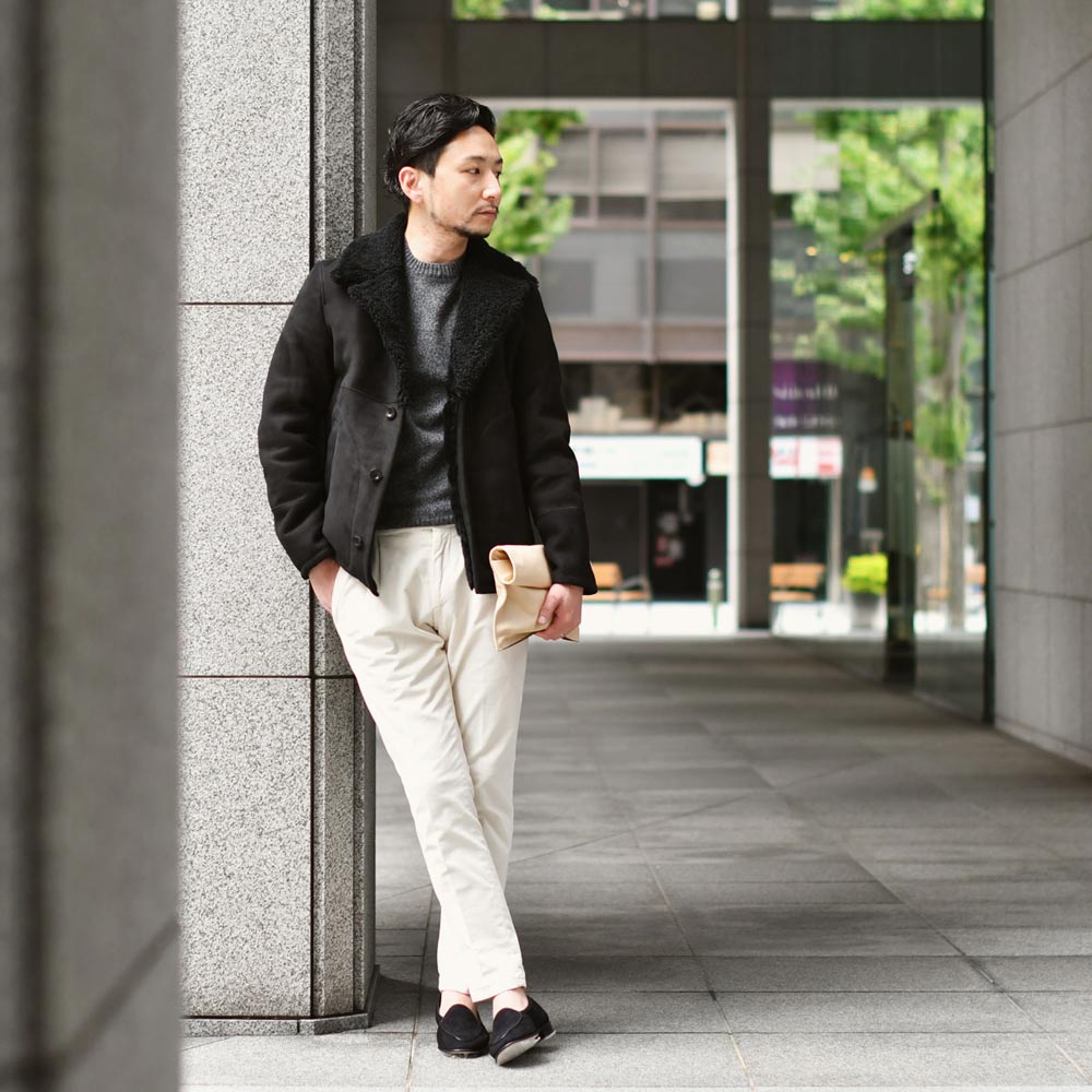 RUFFO【ルッフォ】 ムートンコートを2型ご紹介致します