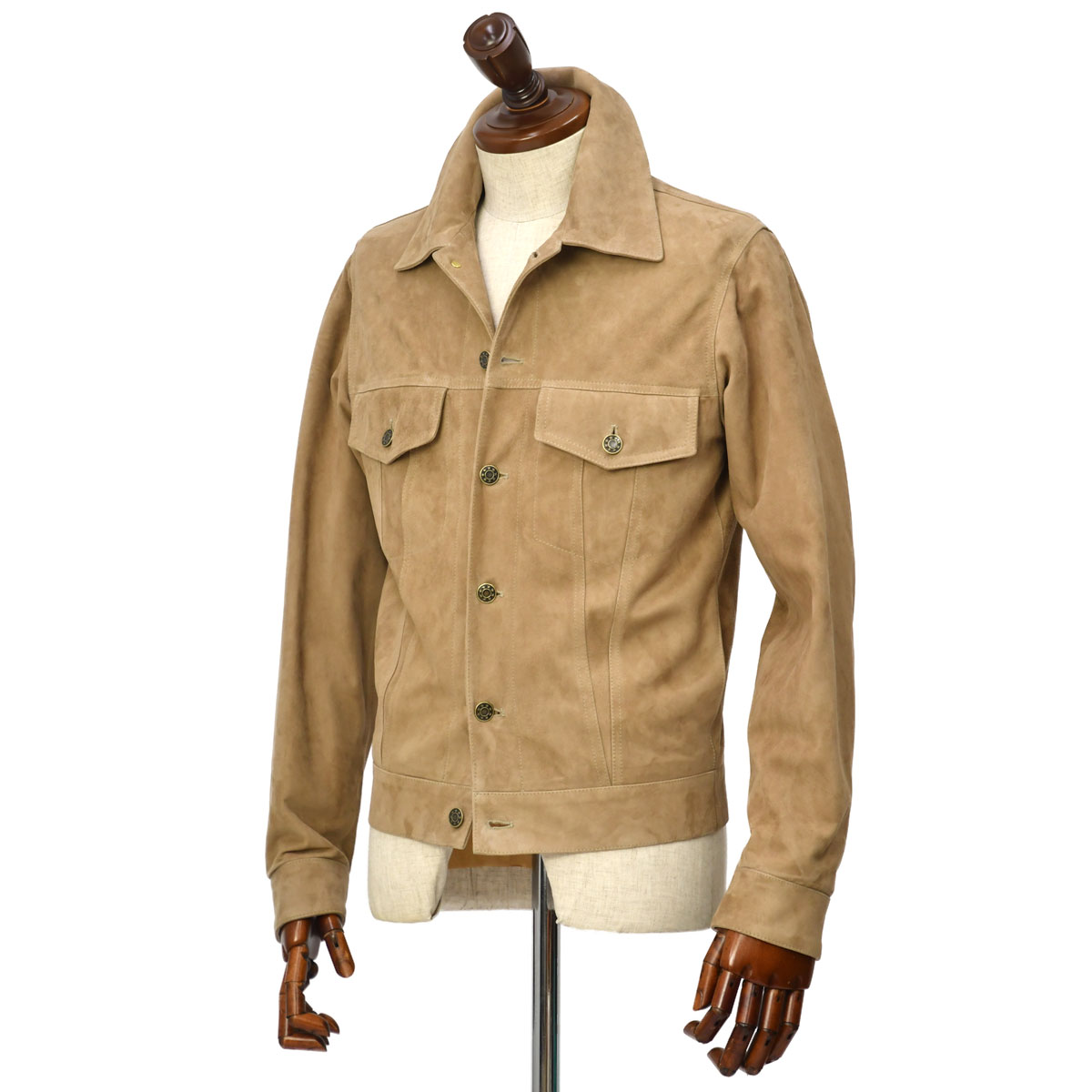 Cinquanta【チンクアンタ】Gジャン3rd型 スエードブルゾンをご紹介致し