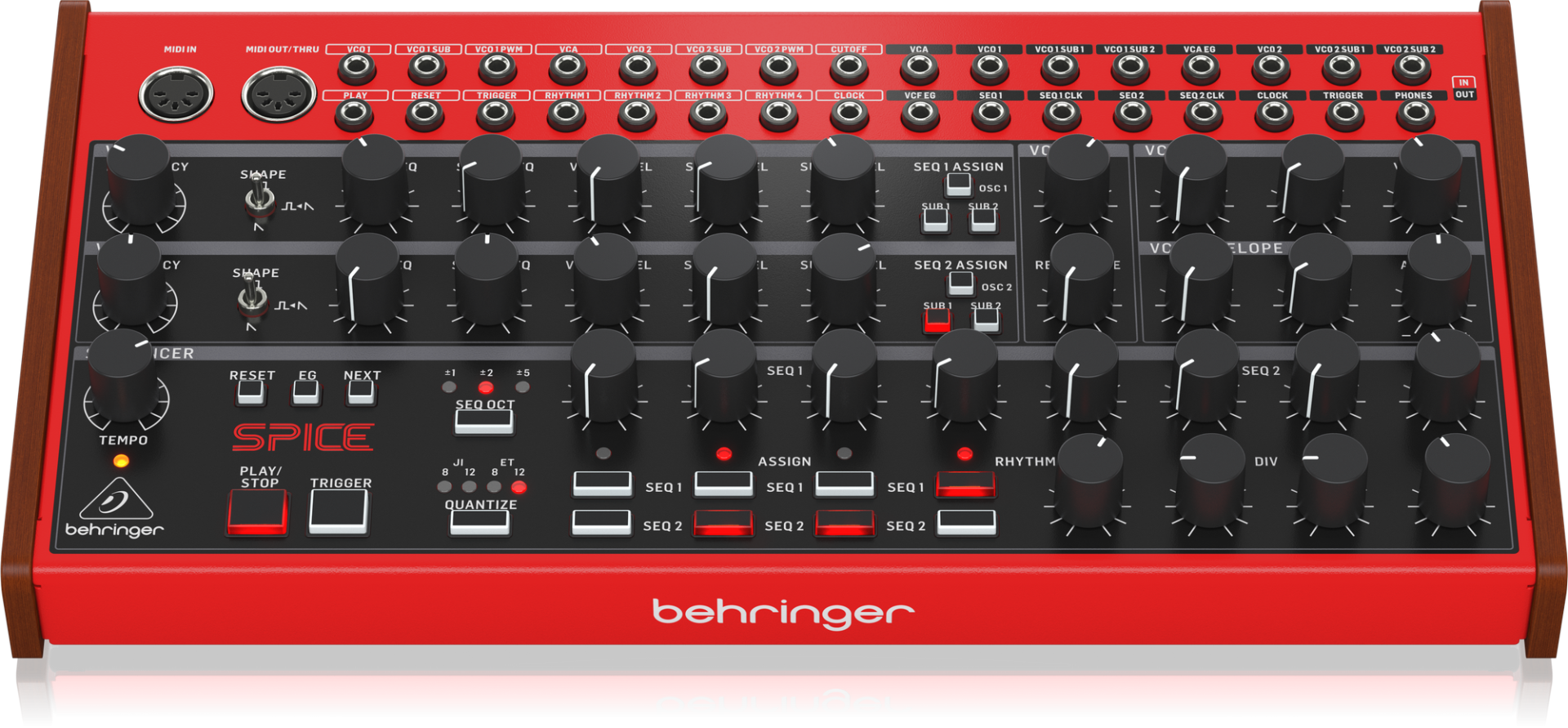 Behringer SPICE | アナログセミモジュラーポリリズムシンセサイザー