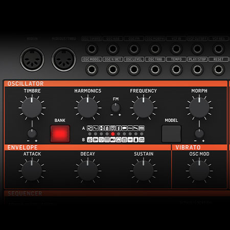 Behringer GRIND | ハイブリッド セミモジュラー シンセサイザー
