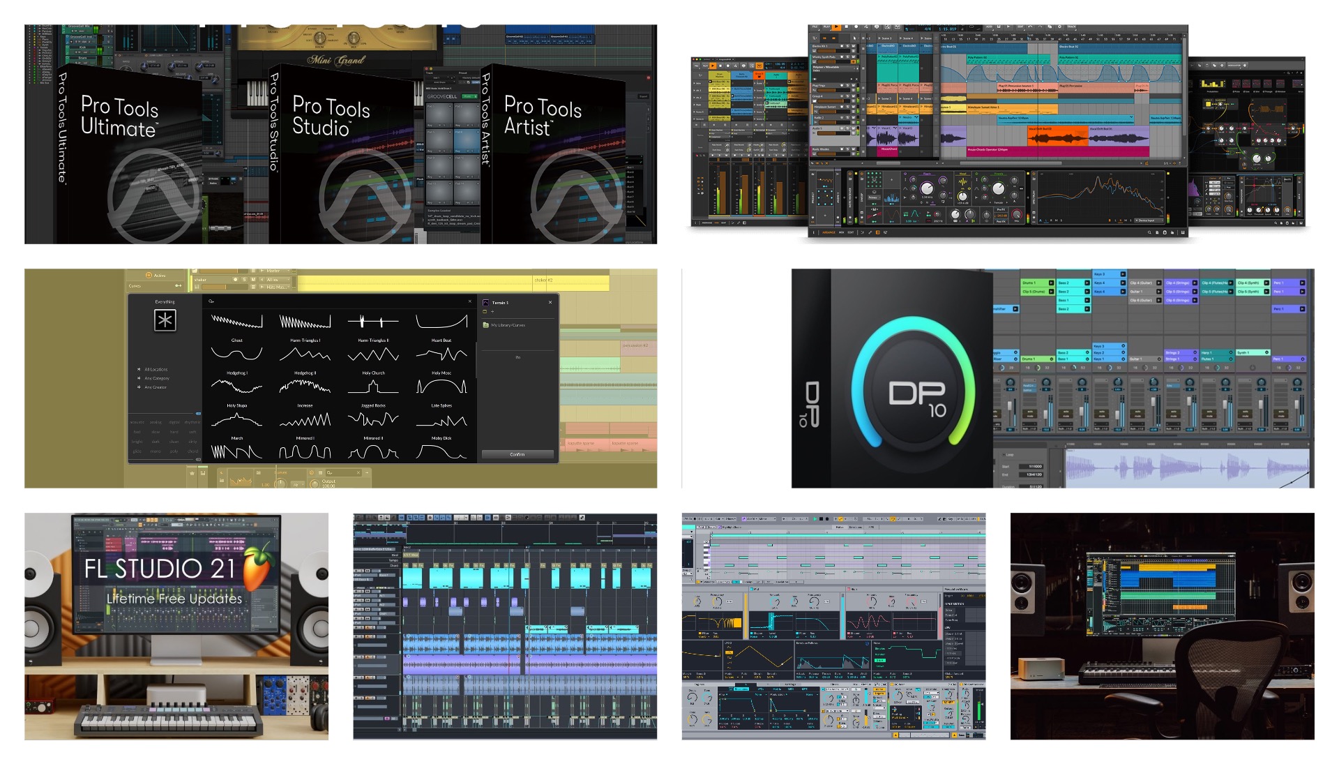 初心者向けDAWの選び方 | 定番の音楽制作ソフト紹介と音楽ジャンル別