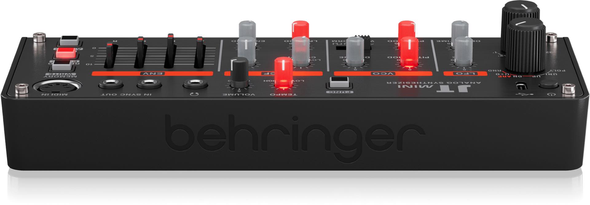 Behringer JT MINI | 伝説のシンセをコンパクトに凝縮したアナログ