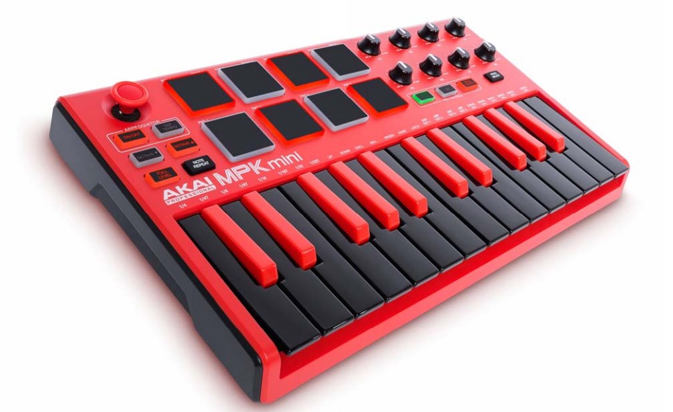 AKAIのMIDIキーボードMPKシリーズに限定カラー登場 AKAI MPK mini MK2