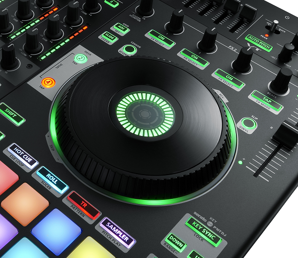 Rolandからserato DJと完全同期演奏を実現する専用コントローラー DJ