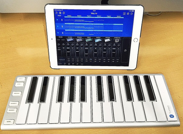 レビュー】ブルートゥース対応のスリムなMIDIキーボード CME Xkey Air