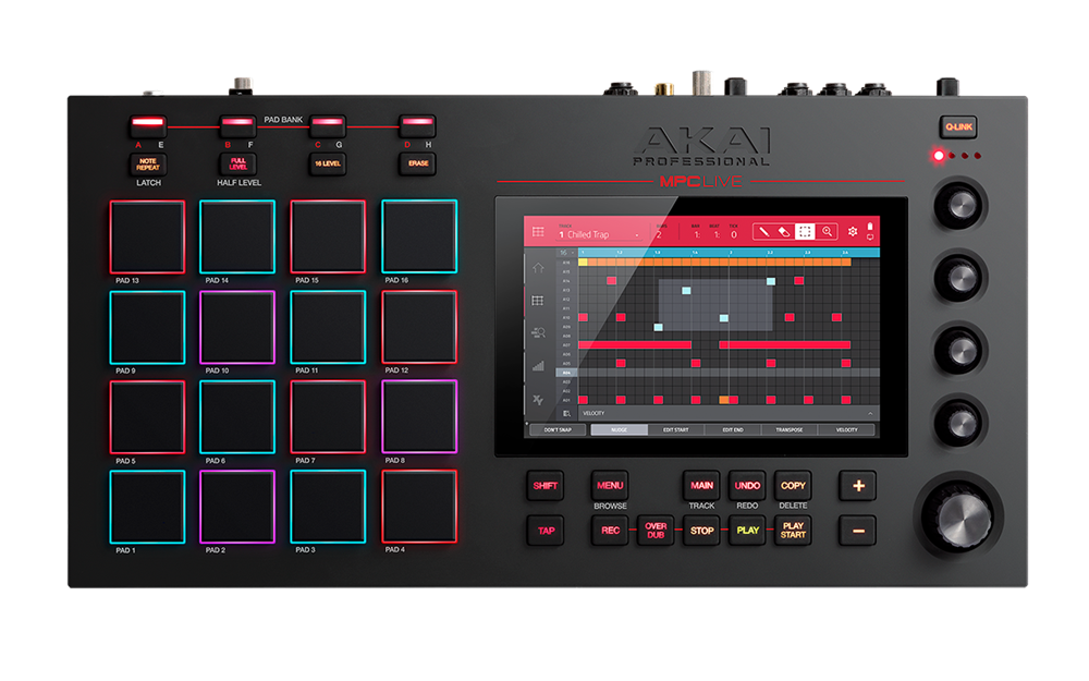 AKAI「MPC Live」発表！ スタンドアロンで動作するコンパクトなMPC