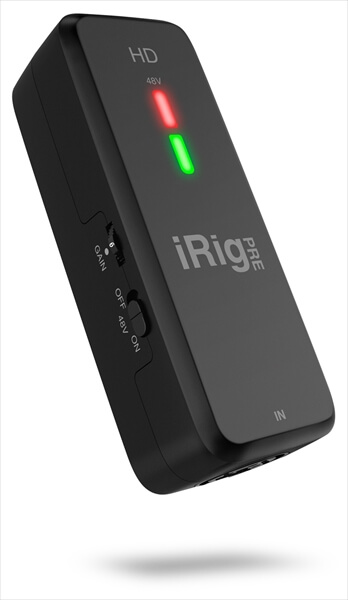 IK Multimedia iRig Pre HD 愛用マイクをiPhoneで使えるオーディオ