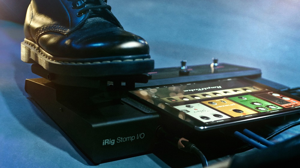 IK Multimediaが iRig Stomp I/O を発表！オーディオMIDI