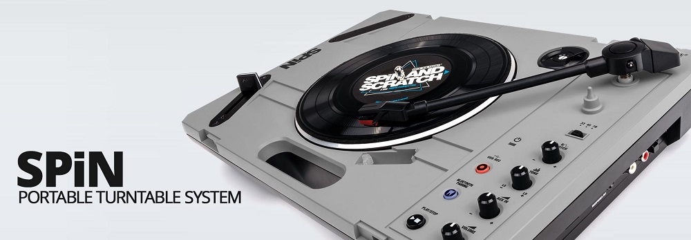 Reloop SPiN | Bluetooth入力対応のポータブルDJターンテーブル