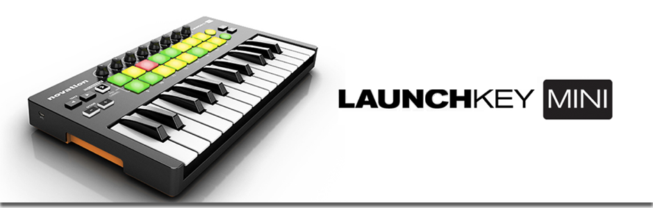 NovationがコンパクトMIDIキーボード「Launchkey Mini」を発表
