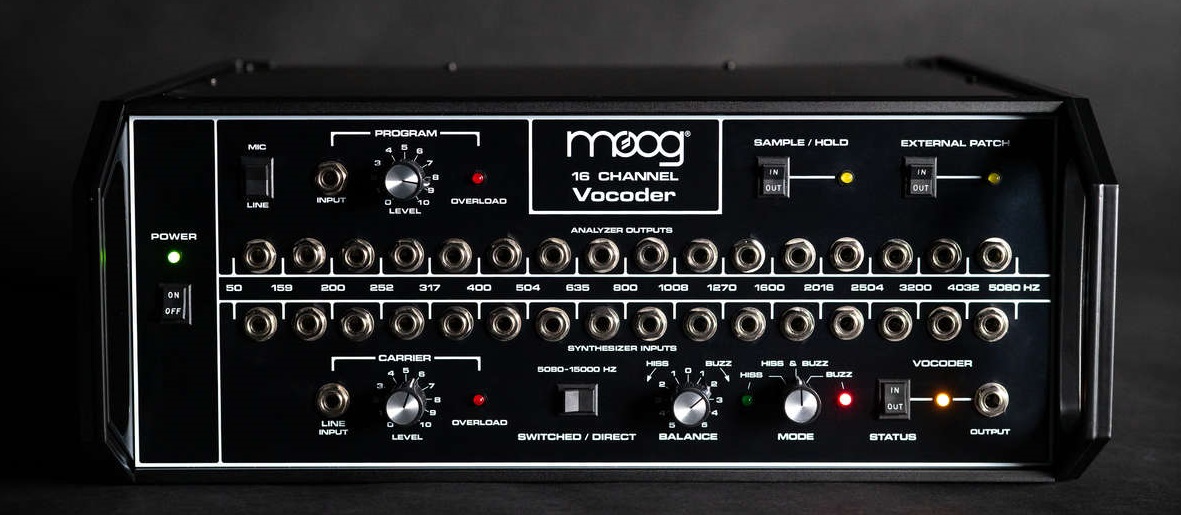 Moog 16 Channel Vocoder | 40年の時を経て復活した16バンドのアナログ