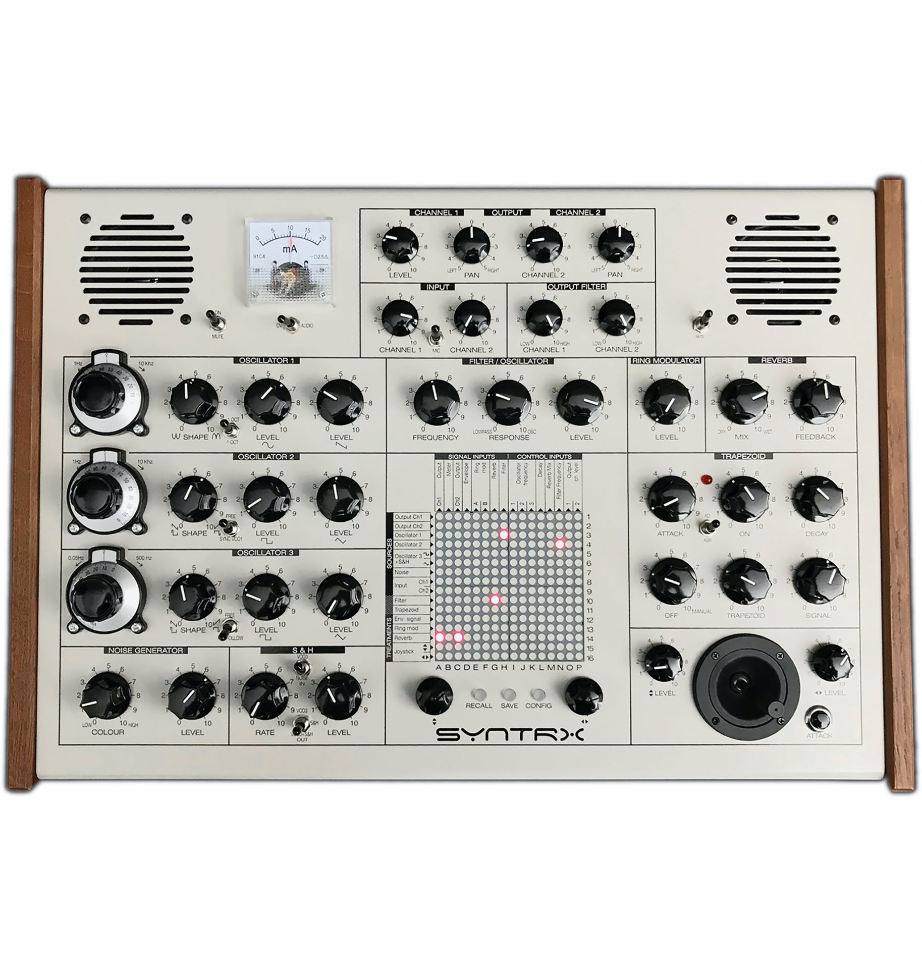 Erica Synths ” SYNTRX ” | パッチング/ミキサーマトリクスを搭載した