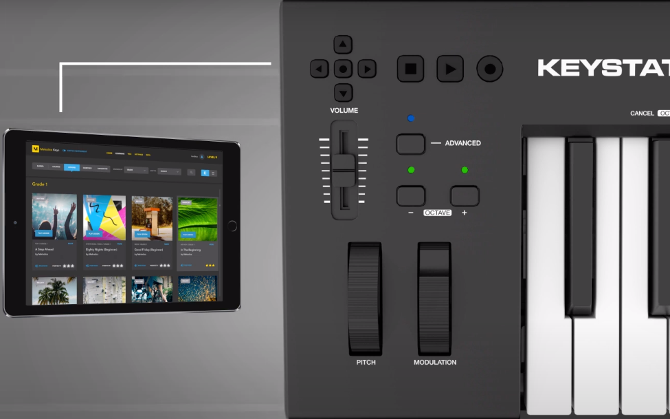 M-Audio Keystation 88 MK3 | コンパクトで多機能なフルサイズ88鍵MIDI