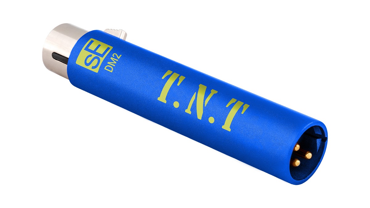 sE Electronics “DM2 TNT” | パッシブ・マイクをブーストする