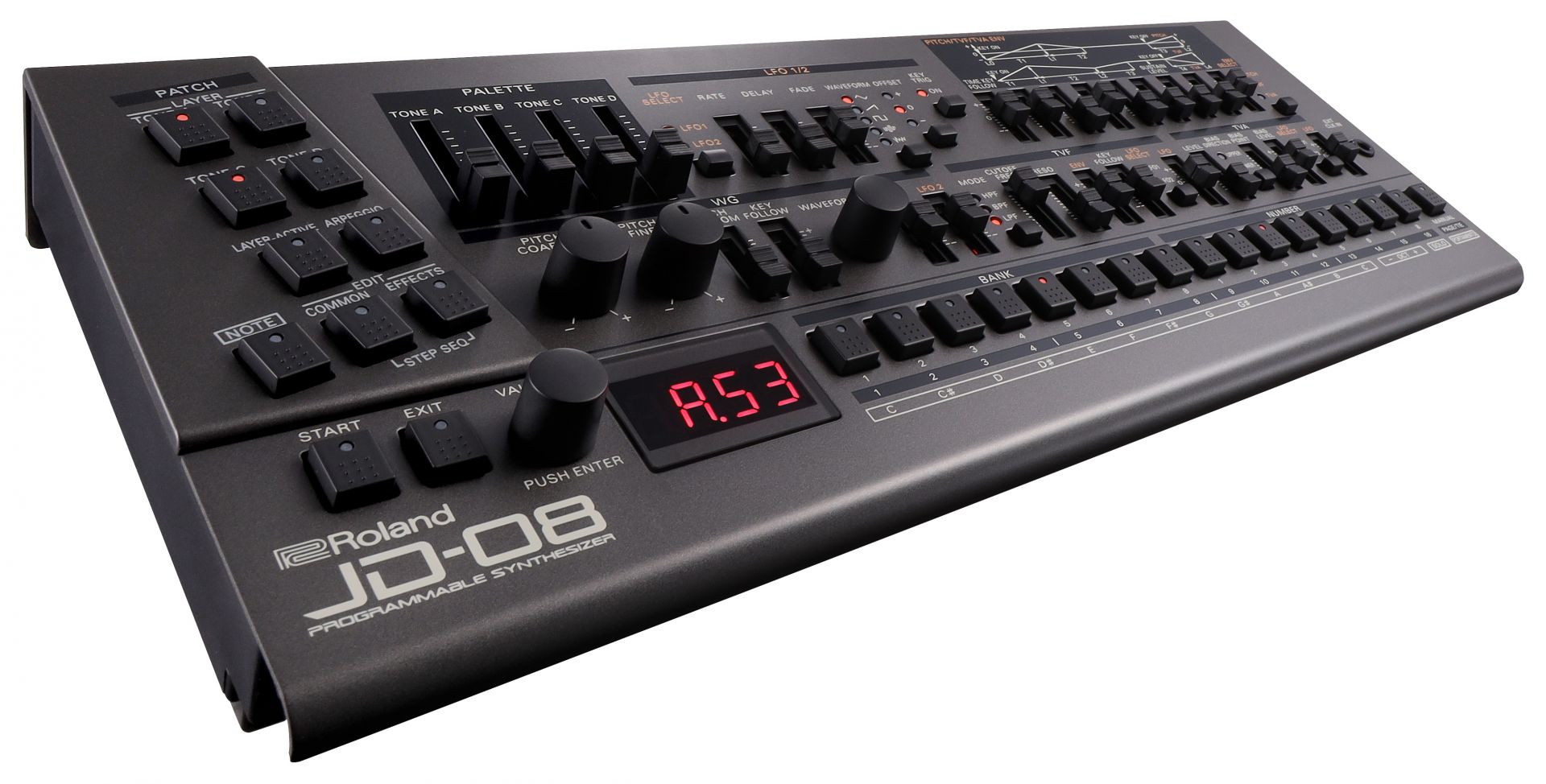 Roland Boutique JD-08 / JX-08 | シンセ名機 JD-800、JX-8Pを