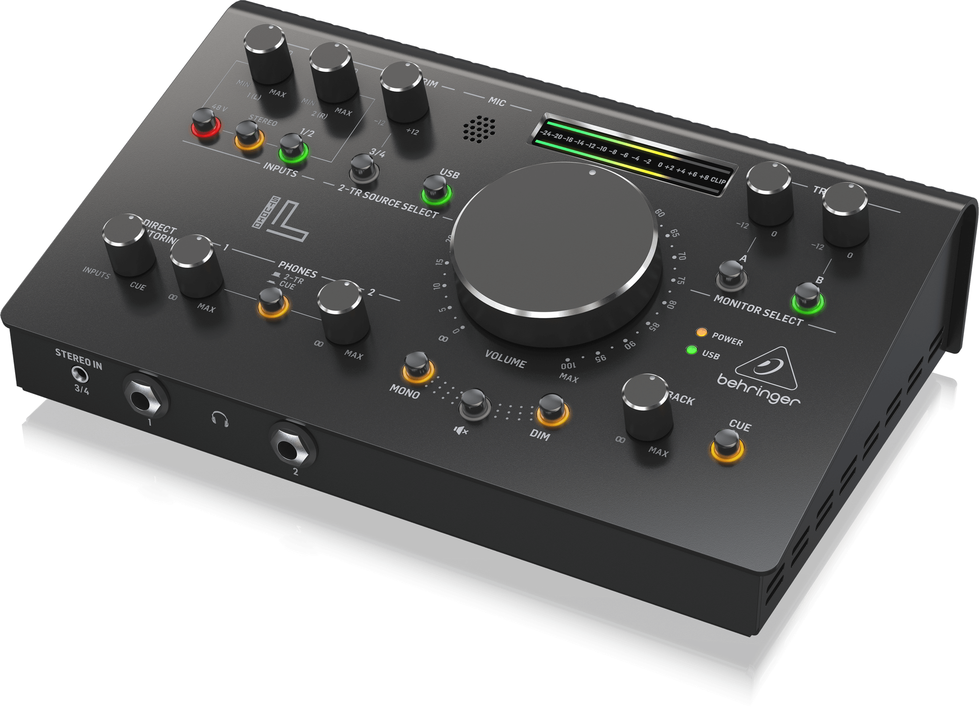 Behringer STUDIO L | 2in/2outの192kHz USBオーディオ