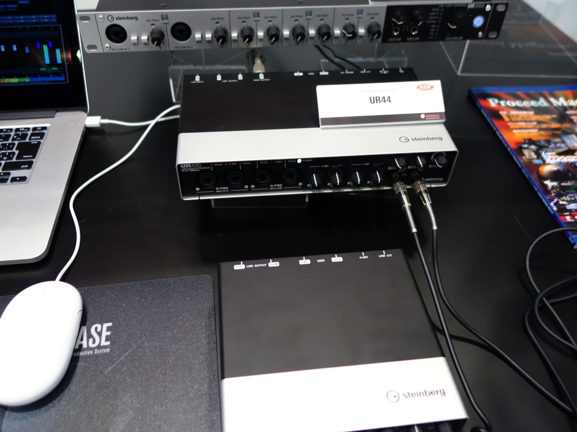 Steinberg UR44 発表！iPad対応やニコ生などのストリーミング配信で